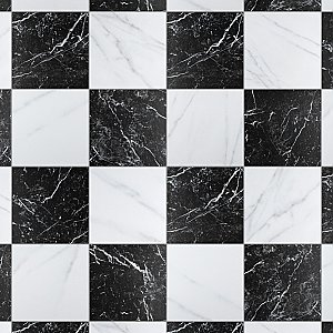 Merzoni Checker Ruzzini 17-7/8" x 17-7/8" Porcelain Floor & Wall Tile Tile - 6 Pieces per Case - 13.5 Sq. Ft. Per Case