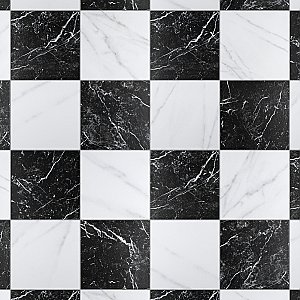 Merzoni Checker Ruzzini 17-7/8" x 17-7/8" Porcelain Floor & Wall Tile Tile - 6 Pieces per Case - 13.5 Sq. Ft. Per Case