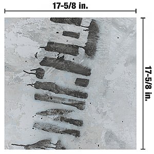 Urban Art Matte 17-5/8" x 17-5/8" Ceramic Floor & Wall Tile - 5 Tiles Per Case - 10.95 Sq. Ft.