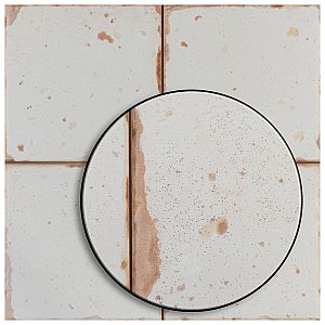 Artisan Blanco 13" x 13" Ceramic Floor & Wall Tile - 10 Tiles Per Case - 12.0 Sq. Ft.