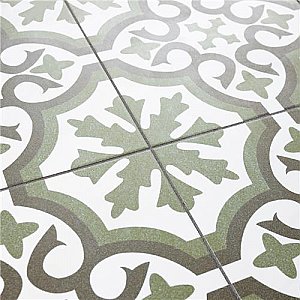 Berkeley Essence Eden 17-3/4" x 17-3/4" Ceramic Tile - Per Case of 5 - 11.17 Square Feet
