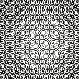 Berkeley Black 17-3/4" x 17-3/4" Ceramic Tile - Per Case of 5 - 11.17 Square Feet