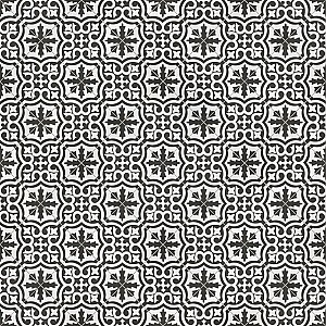 Berkeley Black II 17-5/8" x 17-5/8" Ceramic Floor/Wall Tile - 6 Tiles Per Case - 13.14 Sq. Ft.