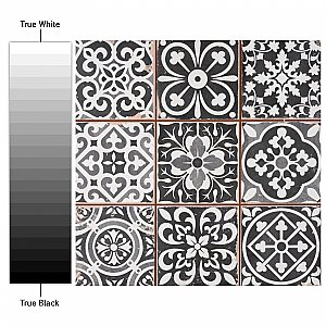 Faenza Nero 13" x 13" Ceramic Tile - Per Case of 10 - 12 Sq. Ft. Per Case