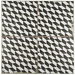 Kings Espiga 17.63" x 17.63" Ceramic Tile - Per Case of 5 -10.95 Square Feet