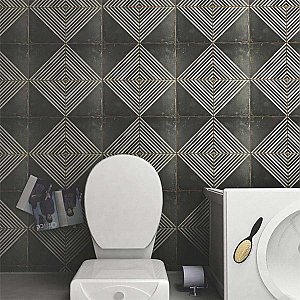 Kings Rombos 17-3/4" x 17-3/4" Ceramic Tile - Per Case of 5 -11.30 Square Feet