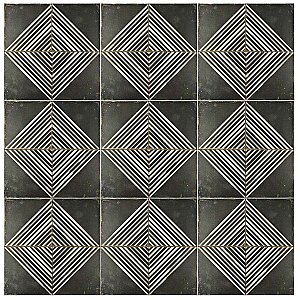 Kings Rombos 17-3/4" x 17-3/4" Ceramic Tile - Per Case of 5 -11.30 Square Feet
