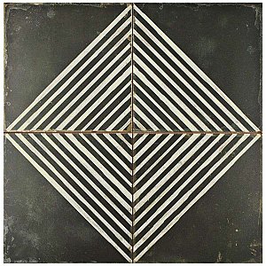 Kings Rombos 17-3/4" x 17-3/4" Ceramic Tile - Per Case of 5 -11.30 Square Feet