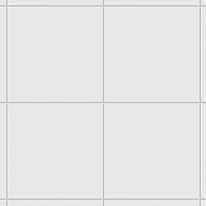 Klavier Matte White 17-7/8" x 17-7/8" Porcelain Floor & Wall Tile - 5 Tiles Per Case - 11.25 Sq. Ft.