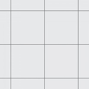 Klavier Matte White 17-7/8" x 17-7/8" Porcelain Floor & Wall Tile - 5 Tiles Per Case - 11.25 Sq. Ft.