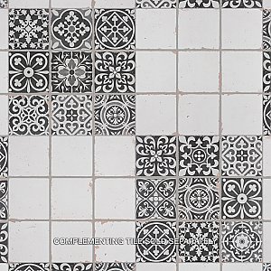 Faenza Manises 13" x 13" Ceramic Tile - Per Case of 10 - 12 Sq. Ft. Per Case