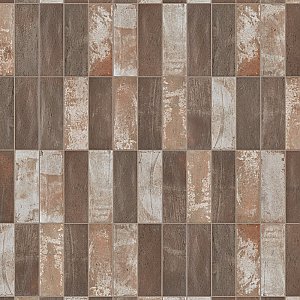 Kings Mud Cocoa 7-7/8" x 15-3/4" Ceramic Wall Tile - 12 Tiles Per Case - 10.44 Sq. Ft.