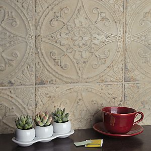 Saja Blanco 13" x 13" Ceramic Tile - Sold Per Case of 10 - 12.20 Square Feet