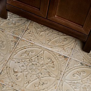 Saja Blanco 13" x 13" Ceramic Tile - Sold Per Case of 10 - 12.20 Square Feet