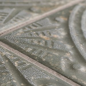 Saja Nero 13" x 13" Ceramic Tile - Sold Per Case of 10 - 12.20 Square Feet