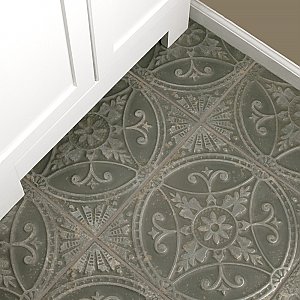Saja Nero 13" x 13" Ceramic Tile - Sold Per Case of 10 - 12.20 Square Feet