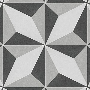Twenties Diamond Mini 4"  x 4" Ceramic Tile - Per Case of 81 - 9.72 Square Feet