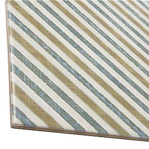 Bohemia Matrix 7-3/4" x 7-3/4" Ceramic Tile - Blue, Gray, Orange - Per Case of 25 - 10.50 Square Feet Per Case
