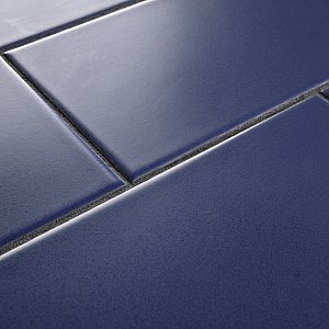 Projectos Royal Blue 3-7/8"x 7-3/4" Ceramic Tile - Per Case of 50 Pieces - 11 Sq. Ft.