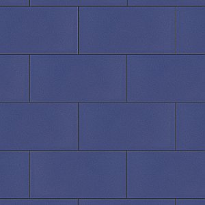 Projectos Royal Blue 3-7/8"x 7-3/4" Ceramic Tile - Per Case of 50 Pieces - 11 Sq. Ft.