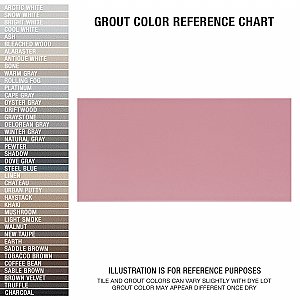 Projectos Blush Pink 3-7/8"x 7-3/4" Ceramic Tile - Per Case of 50 Pieces - 11 Sq. Ft.