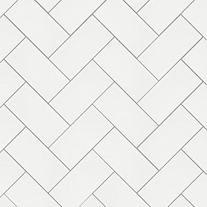 Projectos Neve White Matte 3-7/8" x 7-3/4" Ceramic Tile - Sold Per Case of 50 - 11.46 Square Feet