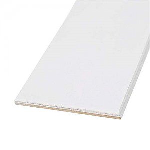 Revival White 3-1/2" x 7-3/4" Ceramic Bullnose Trim - White - Per Piece - .19 Square Feet