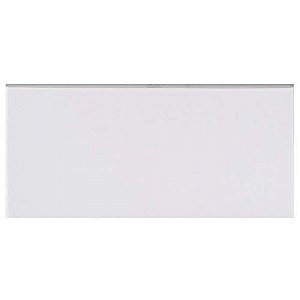 Revival White 3-1/2" x 7-3/4" Ceramic Bullnose Trim - White - Per Piece - .19 Square Feet