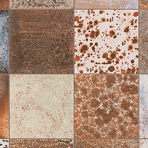True 7-3/4" x 7-3/4" Ceramic Floor & Wall Tile - 25 Tiles Per Case - 10.75 Sq. Ft.