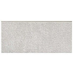 Twenties Vintage Grey 3-1/2" x 7-3/4" Ceramic Bullnose Trim - Sold Per Piece  - .19 Square Feet