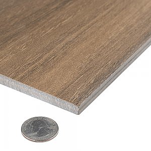 Mt Royale Gunstock 6" x 35-1/2" Porcelain Floor & Wall Tile - 9 Tiles Per Case - 13.68 Sq. Ft.