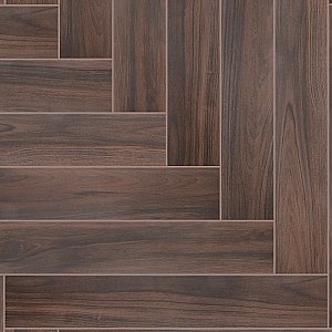 Mt Royale Walnut 6" x 35-1/2" Porcelain Floor & Wall Tile - 9 Tiles Per Case - 13.68 Sq. Ft.