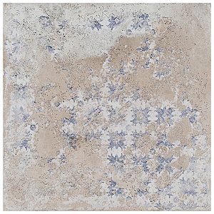 Antigua Deco Beige 13" x 13" Porcelain Floor & Wall Tile - Sold Per Case of 9 - 10.8 Sq. Ft.