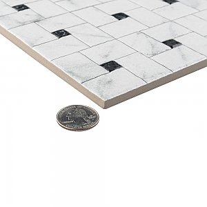 Domitia Cordoba 17-3/8" x 17-3/8" Porcelain Floor/Wall Tile - 7 Tiles Per Case - 14.91 Sq. Ft.