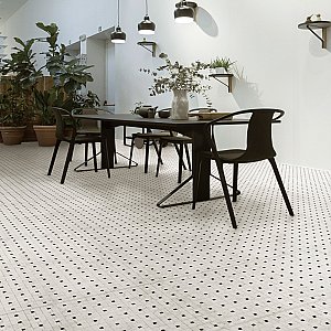 Domitia Cordoba 17-3/8" x 17-3/8" Porcelain Floor/Wall Tile - 7 Tiles Per Case - 14.91 Sq. Ft.