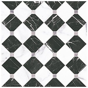 Tuscany Firenze 17-3/8" x 17-3/8" Porcelain Floor/Wall Tile - 7 Tiles Per Case - 14.91 Sq. Ft.