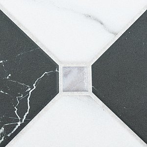 Tuscany Firenze 17-3/8" x 17-3/8" Porcelain Floor/Wall Tile - 7 Tiles Per Case - 14.91 Sq. Ft.