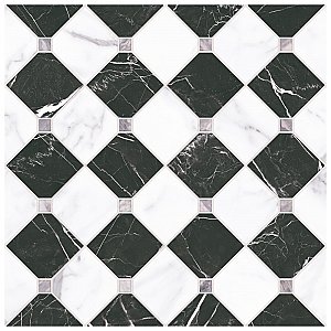 Tuscany Firenze 17-3/8" x 17-3/8" Porcelain Floor/Wall Tile - 7 Tiles Per Case - 14.91 Sq. Ft.