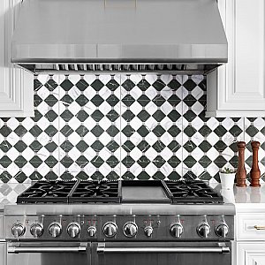 Tuscany Firenze 17-3/8" x 17-3/8" Porcelain Floor/Wall Tile - 7 Tiles Per Case - 14.91 Sq. Ft.