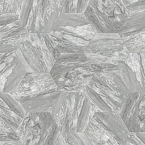 BioTech Bardiglio Hex 11" x 13" Porcelain Floor & Wall Tile - Per Case of 14 - 10.64 Sq. Ft.