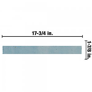 Phoenix Sky 1-7/8" x 17-3/4" Porcelain Floor & Wall Tile - 32 Tiles Per Case - 7.43 Square Feet