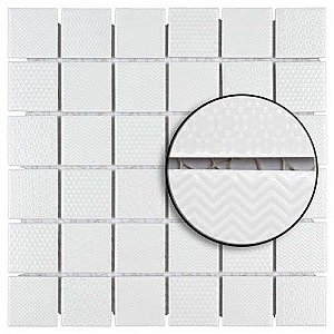 Celadon White Porcelain Mosaic Tile 11-5/8" x 11-5/8"  - Sold Per Case of 10 - 9.59 Sq Ft Per Case