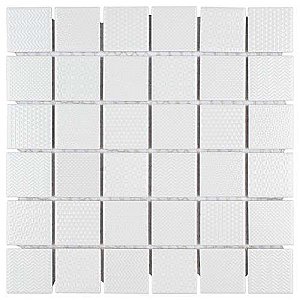 Celadon White Porcelain Mosaic Tile 11-5/8" x 11-5/8"  - Sold Per Case of 10 - 9.59 Sq Ft Per Case