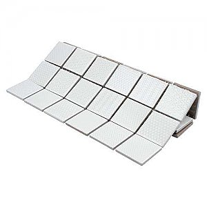 Celadon White Porcelain Mosaic Tile 11-5/8" x 11-5/8"  - Sold Per Case of 10 - 9.59 Sq Ft Per Case