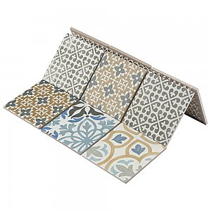Porto 11-3/4" x 11-3/4" Porcelain Mosaic Tile - 10 Tiles Per Case - 9.8 Sq. Ft.