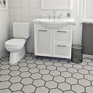 Cemento Hex Holland - 7-7/8" x 9" Handmade Cement Tile - Per Case of 12 - 5.51 Sq. Ft