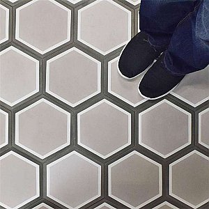 Cemento Hex Holland - 7-7/8" x 9" Handmade Cement Tile - Per Case of 12 - 5.51 Sq. Ft