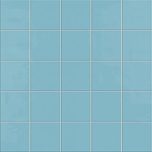 Monocolor Celeste 7-7/8" x 7-7/8" Ceramic Floor and Wall Tile - 25 Tiles Per Case - 11.25 Square Feet