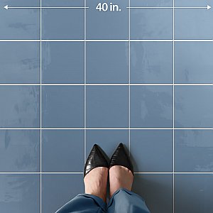 Monocolor Special Mar 7-7/8" x 7-7/8" Ceramic Floor and Wall Tile - 25 Tiles Per Case - 11.25 Square Feet