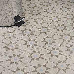 Farnese Aventino Crema 11-1/2" x 11-1/2" Porcelain Floor & Wall Tile - 11 Tiles Per Case - 10.34 Sq. Ft.